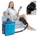 NEWGO Cold Therapy Machine with Programmable Timer for Knee & Shoulder After Replacement Surgery, Lightweight Ice Machine Compression Pad with Quiet Pump for Swelling, Injuries, Joint Pain, Arthritis