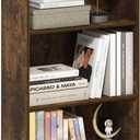 Furinno Basic 3-Tier Bookcase Storage Shelves, Amber Pine