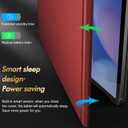 INFILAND Case for Samsung Galaxy Tab S10 FE Plus 5G, Slim Multi-Angle Stand Cover with S Pen Holder for Galaxy Tab S10 FE+ 13.1 Inch (SM-X620/SM-X626B) 2025 Tablet Auto Wake/Sleep (Red)