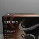 Keurig K-Classic Single Serve K-Cup Pod Coffee Maker, with 3 Brew Sizes, 48oz Removable Reservoir, Black