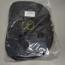 Initial Travel Toiletry Bag, Personalized Cosmetic Bags Birthday Gifts for Women, Makeup Bag Organizer with Handle, Travel Bag for Toiletries with Brush Holder (S, Black)