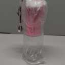 Dog Water Bottle with Food Container, Travel Puppy Water Bowl, Portable Pet Dispenser, Dog Stuff Accessories Items, Puppy Essentials Necessities for Yorkie Chihuahua Cat Walking and Hiking (19oz, #04 Pink)