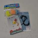 Stainless Steel S Hooks, Black Multi-Purpose Hanging Hooks for Rods, Strong and Durable, Ideal for Kitchen, Closet, and Home Use with 2Pcs MANNA STRAW TOPPERS with ANKER PLAY SQUISHY PALS MULTI PACK 8PIECES