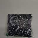 WOMEN'S POLKA DOT V-NECK CROP TOP WITH MAXI SKIRT SET, Black, Small