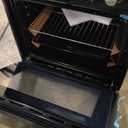 Garvee 24 Inch Built-in Electric Wall Oven, Single Convection Oven 2.5 Cu.Ft with 8 Cooking Functions, 3000W Power, Mechanical Knob Control, Black