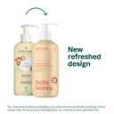 ATTITUDE Baby 2-in-1 Shampoo & Body Wash, EWG Verified, Dermatologically Tested, Vegan, Pear Nectar Scent, 16 Fl Oz