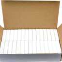 CMS Magnetics - (16-Pack Dominos White) Super Strong Colorful Ceramic Magnets for Dry Erase Whiteboards, Bulletins, Refrigerator, Office, Kitchen, School, Classroom