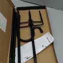 Shepherd Hooks for Outdoor, 1 Pack 62 Inch Bird Feeder Pole with 5 Prongs Base for Hanging Lantern, Hummingbird Feeder, Lightweight Plant, Shepherds Hook for Bird Feeders for Outside