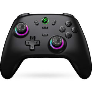 Wireless Switch 2 Pro Controller for Nintendo Switch Controller/Lite/OLED, Hall Effect Joysticks-LED Wireless iOS/Android Remote/Programmable Nintendo Switch Accessories Interactive Gaming Figures