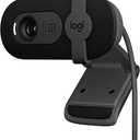 Logitech Brio 101 Full HD 1080p Webcam for Meetings, Streaming, Desktop, Laptop, PC  Builtin Mic, Shutter, Works with Zoom, Microsoft Teams, Nintendo Switch 2’s New GameChat Mode, USBA,Black