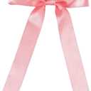 30 Pcs Dusty Pink Satin Bows 6 X 10 Inch Premade Bows with Twist Tie for Wedding Florist Decor, Cake Pops,Christmas Tree & Gift Wrapping(Dusty Pink)