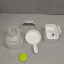 Set of 4 reusable fine-mesh strainers for nut milk, Greek yogurt maker, and soy milk, for home and kitchen use,