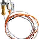 446-512A Natural Gas Pilot Assembly for Heat N Glo Fireplaces and Gas Log Sets, Heat N Glo SL2000, 4000, 5000, 6000 Gas Fireplace Insert Replacement Parts with Thermopile