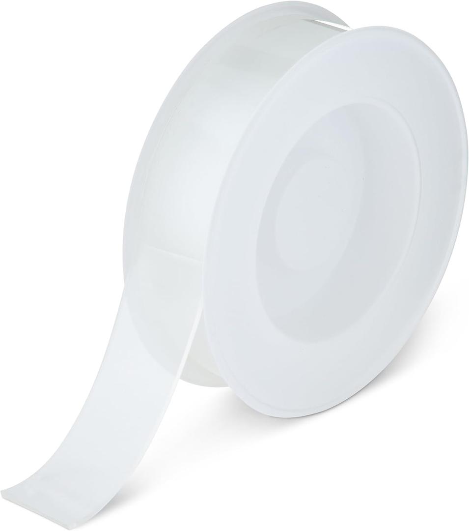 Amazon Basics Double-Sided Heavy Duty Adhesive Clear Mounting Tape, Transparent, 118.2" L x 1.18" W x 0.07" H