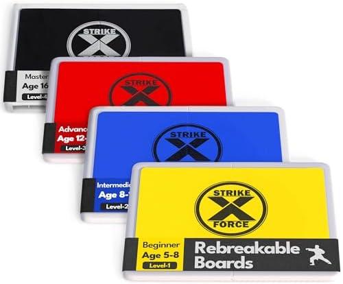 Rebreakable Breaking Board for Martial Arts - Taekwondo, Karate & MMA Training Board for Kids and Adults
