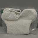 Malier Dog Christmas Stocking, Knit White Christmas Stocking for Dogs, Bone Shape Dog Stocking Christmas Large Pet Stockings Hanging Dog Christmas Stocking for Dogs Cats Pets (White)