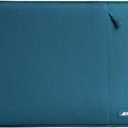 MOSISO Laptop Case 15 inch, 15 inch Laptop Sleeve Compatible with MacBook Air 15 M4 A3241 M3 A3114 M2 A2941 2025 2024 2023,Dell XPS 15,Polyester Vertical Computer Sleeve Bag with Pocket, Deep Teal
