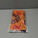 2 x OHOME Thanksgiving Decorations - GIVE THANKS Porch Banner | Fall Decor for Indoor Outdoor Outside - Friendsgiving Party Decorations Autumn Pumpkin Welcome Door Sign for Home Yard Wall (orange)