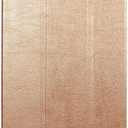 2 x Tablet Cover for Apple iPad 9.7 5th 6th (2017 2018 Release),Folio Stand Lightweight Sleep/Wake Up Leather Case for Apple iPad 9.7" A1822 A1823 A1893 A1954 (KST-Rose Gold)