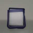 For Motorola Razr 2025 Case/Razr 2024 Case with Hinge Protection, Screen Protector, Ultra-Thin Skin Feel Translucent Frosted, Shockproof Cover for Razr 2025/2024-Blue (NOT for Plus/Ultra)