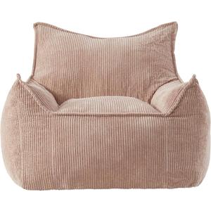 EBENCHICO Giant Bean Bag Chair Sofa for Adults Teens, Comfy Corduroy Large Bean Bag Chairs with Armrests for Bedroom Living Room, Adult BeanBag Lazy Sofa Couch Chairs with Filler Included