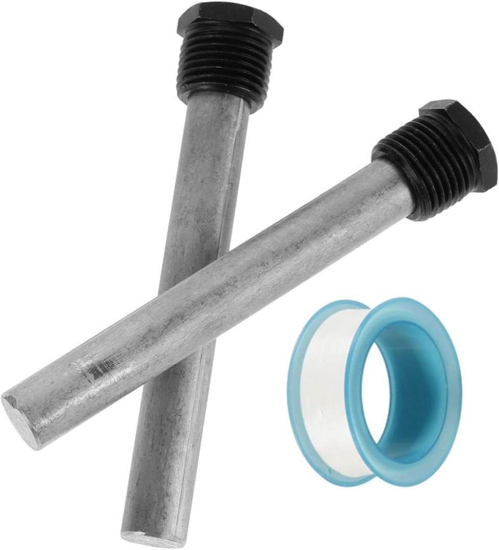 1 Set Water Heater Magnesium Anode Rod Replacement for Camper Parts 1/2 Hot Water Tank Anode Rod