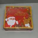 Christmas Village Sets-Christmas Decorations,LED Lighted Christmas Village Houses with Figurines, Christmas Village Collection Indoor Room Decor - Collectible Buildings