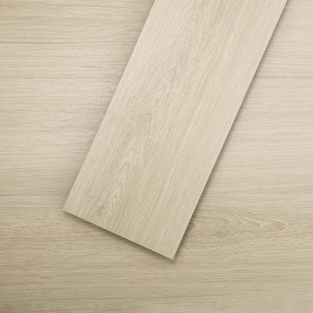 Mysflosy Peel & Stick Floor Tile, 36-Pack 54 Sq.Ft Waterproof Luxury Vinyl Flooring Self-Adhesive, Wood-Look Vinyl Planks for DIY Installation