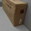 TVU 5-Tier Wooden Book shelf, 65"H  31.5"W  9.9D Bookshelf with Storage, Floor-Standing Display Bookcase, Farmhouse Style Bookshelf with Arched Base, Suitable for Living Room, Study, Office, White