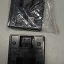 TIHOOD 2PCS Adjustable Folding Drink Holder with Screws/Adjustable Cup Holder for Marine/Boat/Caravan/Car (Black)