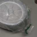 9'' Inch Round Tin Foil Pans Disposable Aluminum Pans with Clear Lids (30 Pack), Freezer & Oven Safe - For Baking, Cooking, Storage, Roasting, & Reheating, Recyclable, Pack of 30