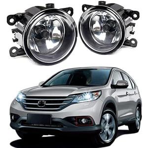 Fog lights Replacement For ACURA HONDA TSX RDX TL ILX CRV PILOT 33900-T0A-A01 Front Bumper Assembly with Bulbs Daytime Driving Lamps Left + Right Side