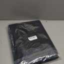 NICETOWN Pitch Black Solid Thermal Insulated Grommet Blackout Curtains/Drapes for Bedroom Window (2 Panels, 42 inches Wide by 63 inches Long, Black)