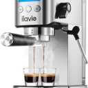 20Bar Espresso Machine, Espresso Coffee Maker With Steamer for Cappuccino, Latte, Espresso Machines for Home Use, 1000ML Removable Water Tank, Stainless Steel