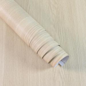 Beige Cherry Wood Wallpaper Peel and Stick Wallpaper Thick Wood Grain Contact Paper for Cabinets Countertops Waterproof Self Adhesive Light Wood Contact Paper Vinyl Wall Paper 15.74" x 118"
