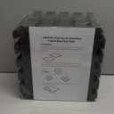 20 Pcs Sound Absorbing Interlocking Floor Mats Pads, 11" x 11" x 0.4"sound absorbing rug, Non-Slip Anti Vibration Sound Proof Puzzle Felt Padding, High Density Piano Carpet Drum Rug for Music Studio