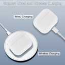 Replacement for AirPods 3rd Gen Wireless Charging Case,Only Compatible with iPod 3rd Generation Charger Cases, with Lightning,(White)