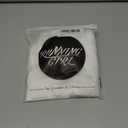 RUNNING GIRL Sports Bras for Women High Support,Seamless Ribbed Longline High Neck Sports Bra Racerback Padded Crop Top Yoga (White, L)