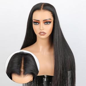 ISEE HAIR M-Cap Straight Wear Go Glueless Wig Human Hair Pre Plucked Pre Cut 9x6 HD Lace Pre Bleached Tiny Knots Human Hair Wigs For Women 20 Inch