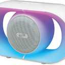 iLive Electronics Tunes+ Wireless Bluetooth Speaker with Color Changing LEDs, ISB275W