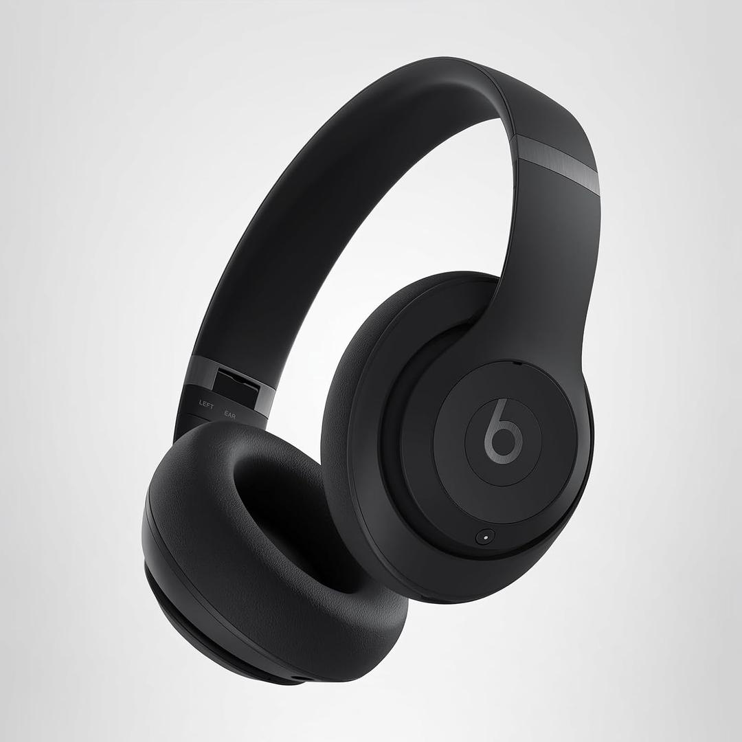 Beats Studio Pro Premium Wireless Over-Ear Headphones- Up to 40-Hour Battery Life, Active Noise Cancelling, Great for Travel & Commuting, USB-C Lossless Audio, Apple & Android Compatible -Black