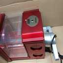 Cuisinart Snow Cone Machine, Home Shaved Ice Maker for Snow Cones, Snow Cone Maker with Reuseable Paper Cups, Makes 5 Icy Cones for Slushies, Frozen Drinks , Red, SCM-10P1