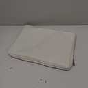 Basic Cream Solid Color Bathroom Rug, Non Slip & Soft Absorbent Bath Mat Carpets for Bathroom 16" x 24"