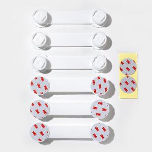 2 x Child Safety Cabinet Locks  6-Pack Double Button Drawer Latches, Easy & No-Residue Removal, Exclusive Technology  Baby Proofing for Drawers & Cabinets