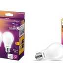 PHILIPS LED 40W A19 4-Pack Ultra Definition Soft White (2200K) 450 Lumen (5W = 40W) Dimmable Frosted Flicker-Free Light Bulbs
