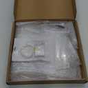 YestBuy 4 Tier Cupcake Stand Acrylic Tower Display with LED Light Premium Holder Dessert Tree Tower for Birthday Cady Bar Décor Weddings, Parties Events (Yellow Light)