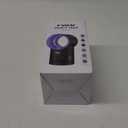 Fruit Fly Trap for Indoors, Fly Traps Indoor for Home Indoor Insect Trap with Suction, Time Setting, Bug Light & 10 Pcs Sticky Glue Boards (White)