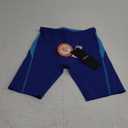 Boys Swim Jammers - Youth Competitive Swim Racing Team Swimming Shorts Swimsuit Trunks Bathing Suit Quick Dry UPF 50+ (X-Small, 05-royal Blue/Blue)