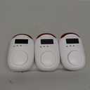 3 Packs Carbon Monoxide Detectors - Hembisen Carbon Monoxide Detector Plug in Type CO Alarm Monitor with Digital Display, Accurate & Easy to Read, for Home/Kitchen/Hotel/Bedroom (White)