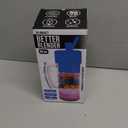 New Bottle Blender Portable Juicer Extractor Electric Mini Juicer Fruit Shake Blender Crushed Ice Lemon Juicer (Pink)